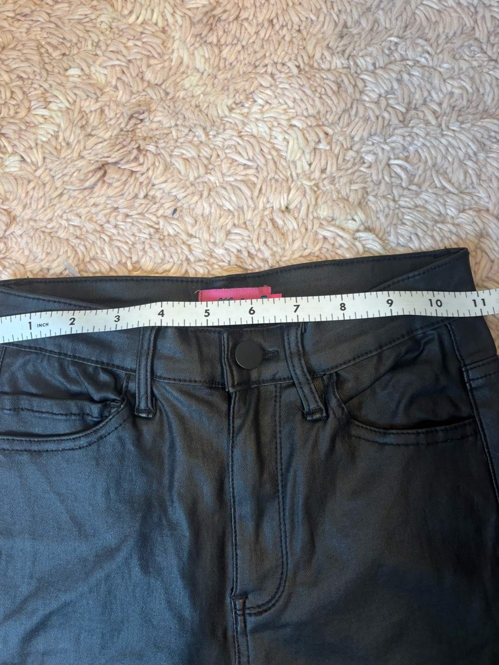 Edikted faux leather jeans - Picture 4 of 5